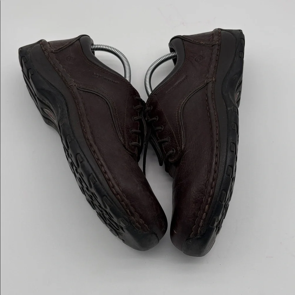Red Wing Dark Brown Steel Toe Lace Up Oxford Work Shoes Men Size 8.5 BLEMISH